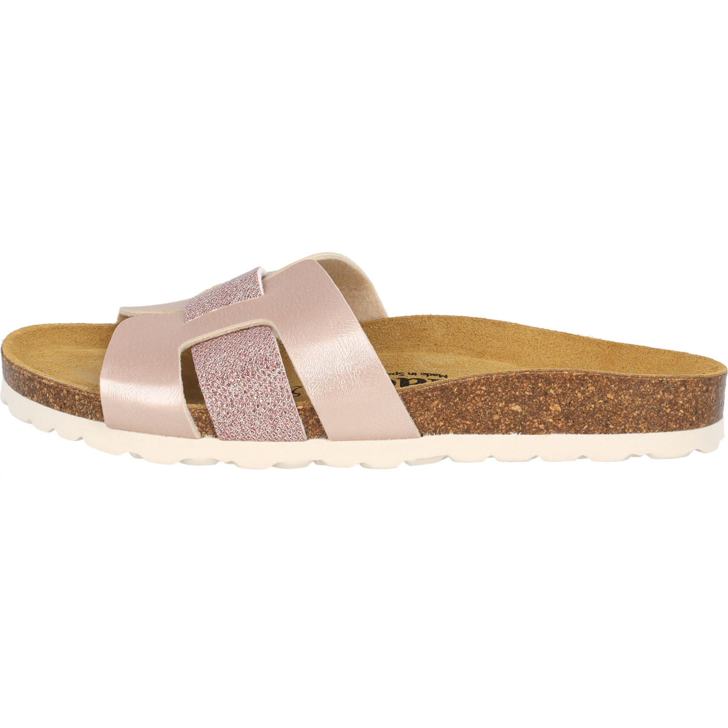 Palado Crisui, Pantoletten, Damen, Rosa Metallic