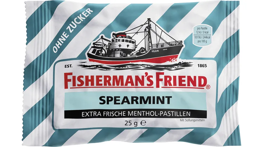 Fischerman's Friend Spearmint 25 g