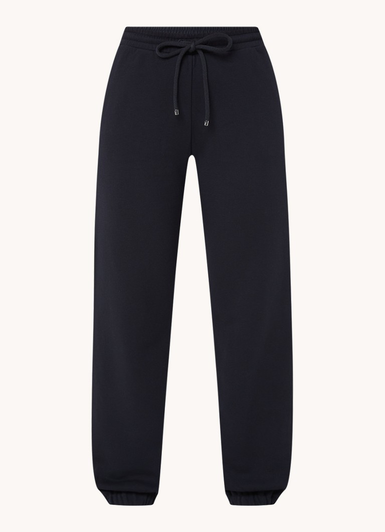 MaxMara Pirano high waist tapered fit jogging trousers with side pockets