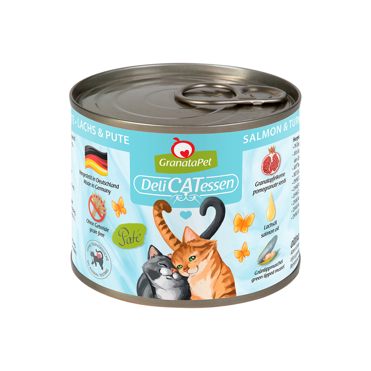 GranataPet Katze - Delicatessen Dose Lachs & Pute bei ZooRoyal