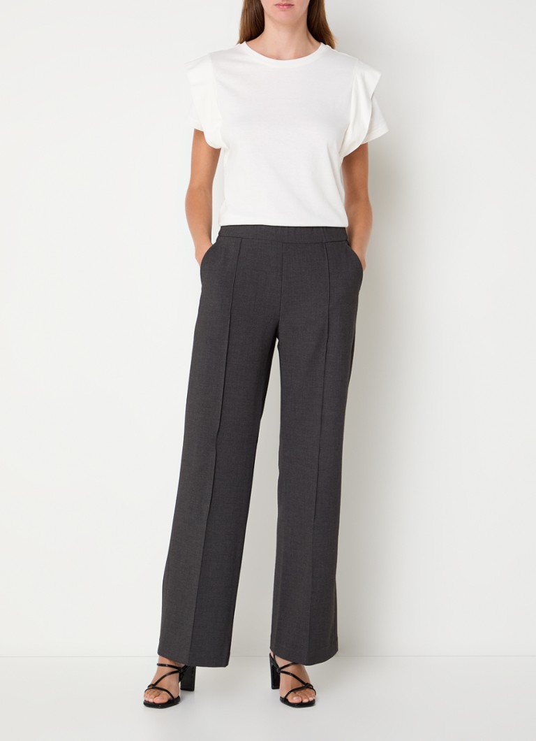 MAC Jeans Chiara high waist straight fit trousers with stretch