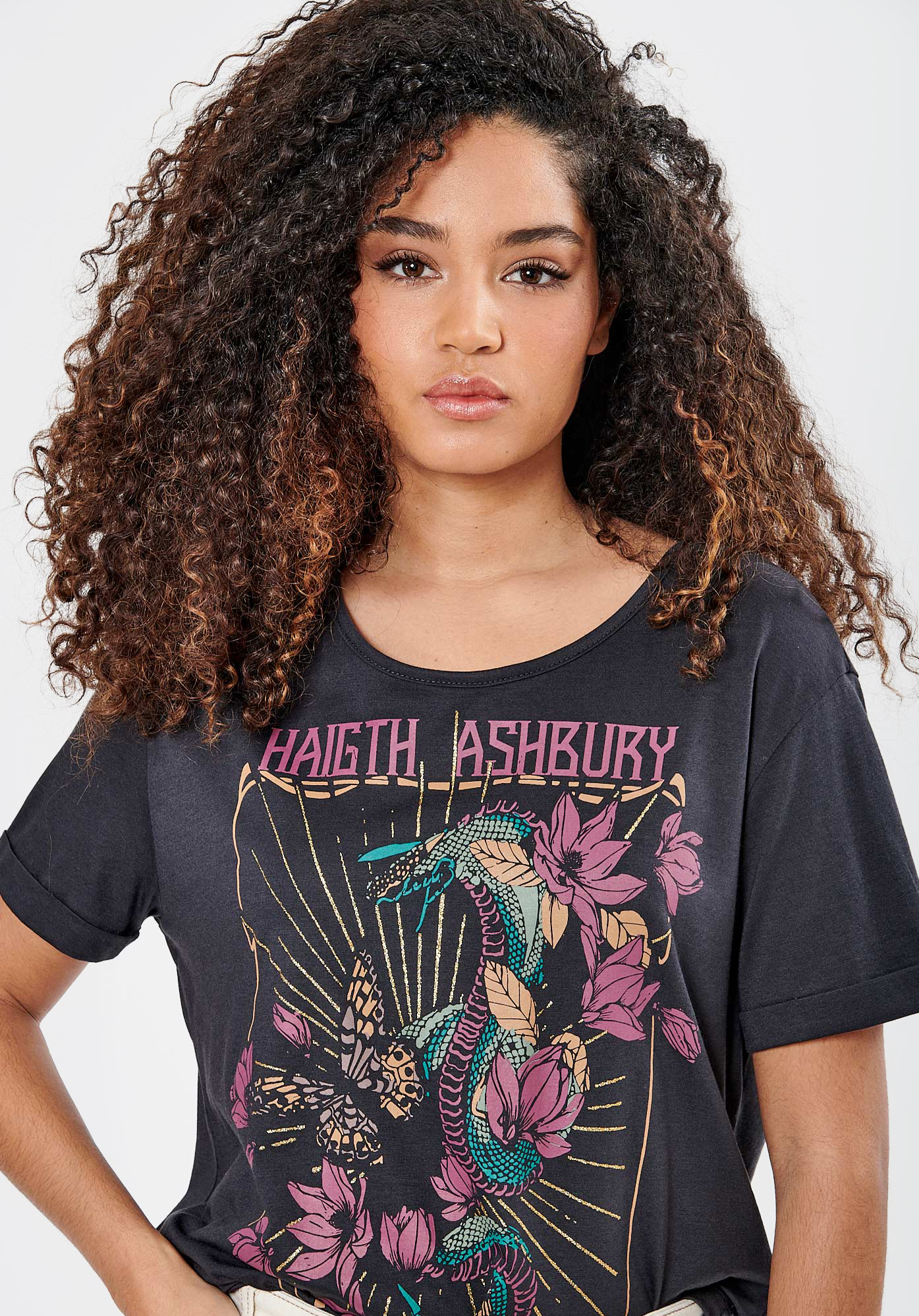 JUKE   T-shirt noir Femme