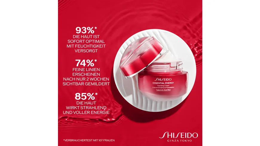 SHISEIDO Essential Energy Hydrating Cream Nachfüllung 50 ml