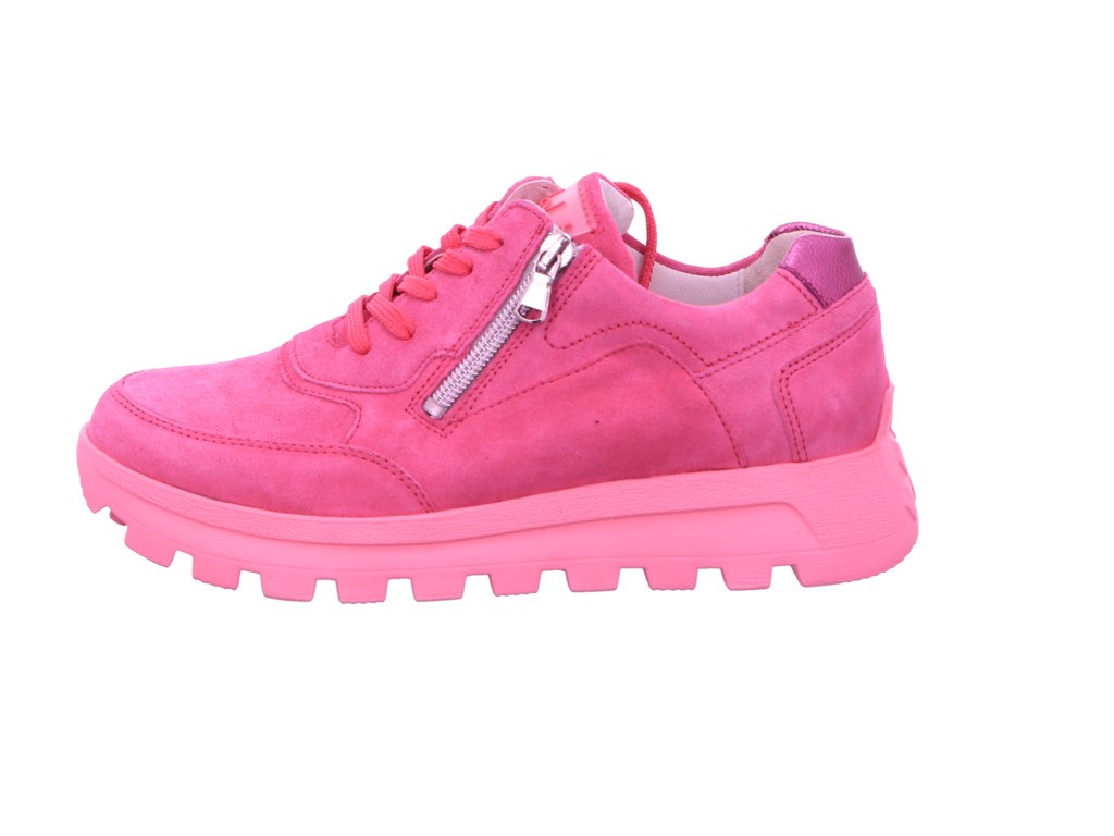 WALDLÄUFER Freizeit Schnürer lila/pink