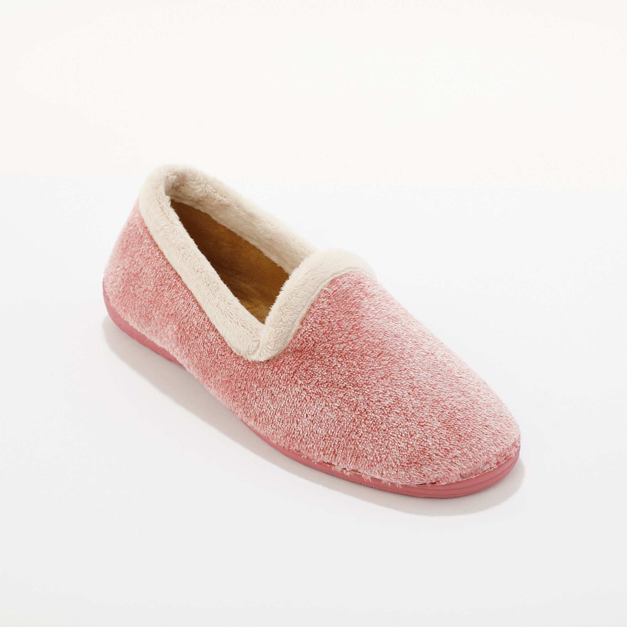 Chaussons ultra souples toucher peluche