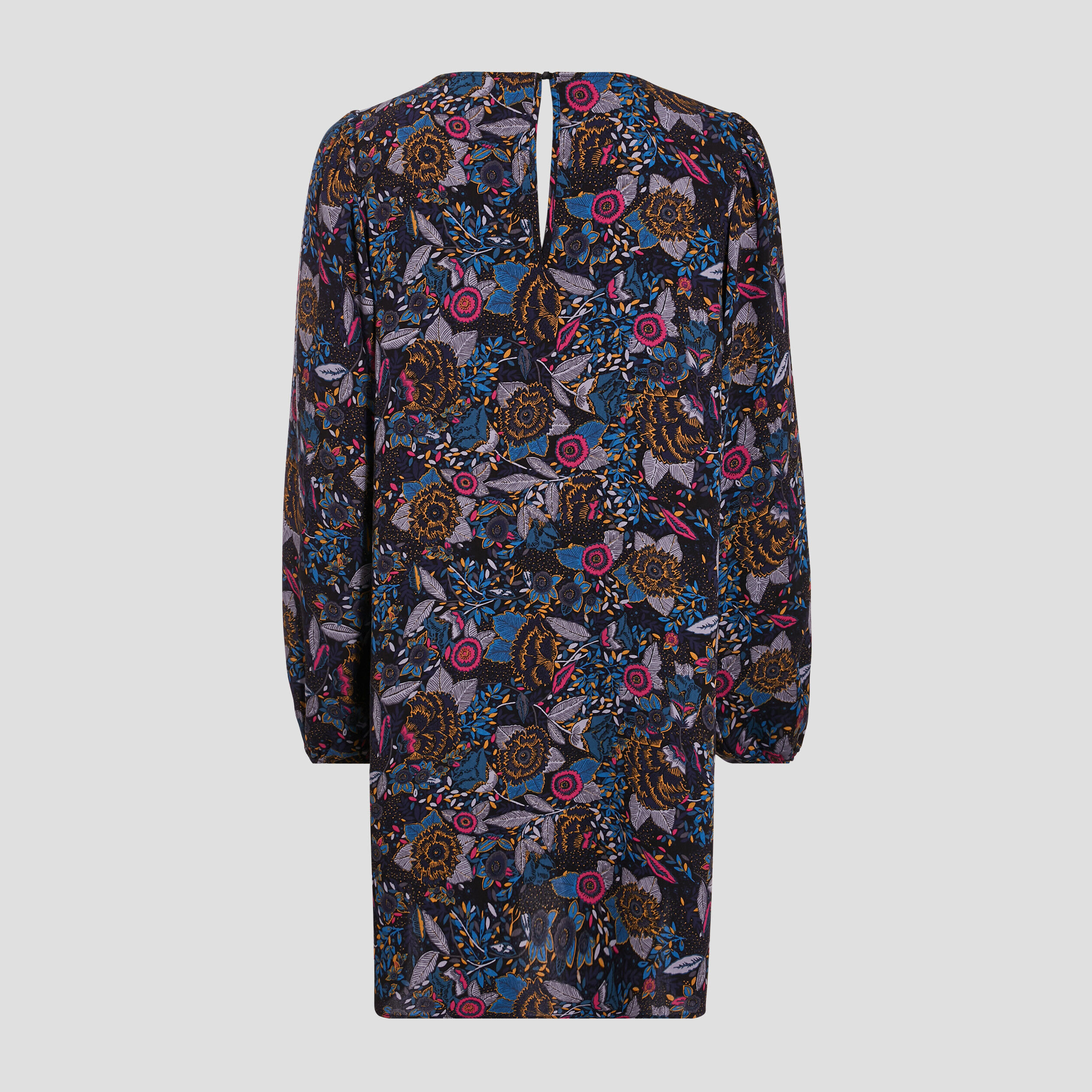 Robe droite manches longues noir femme | Cache Cache