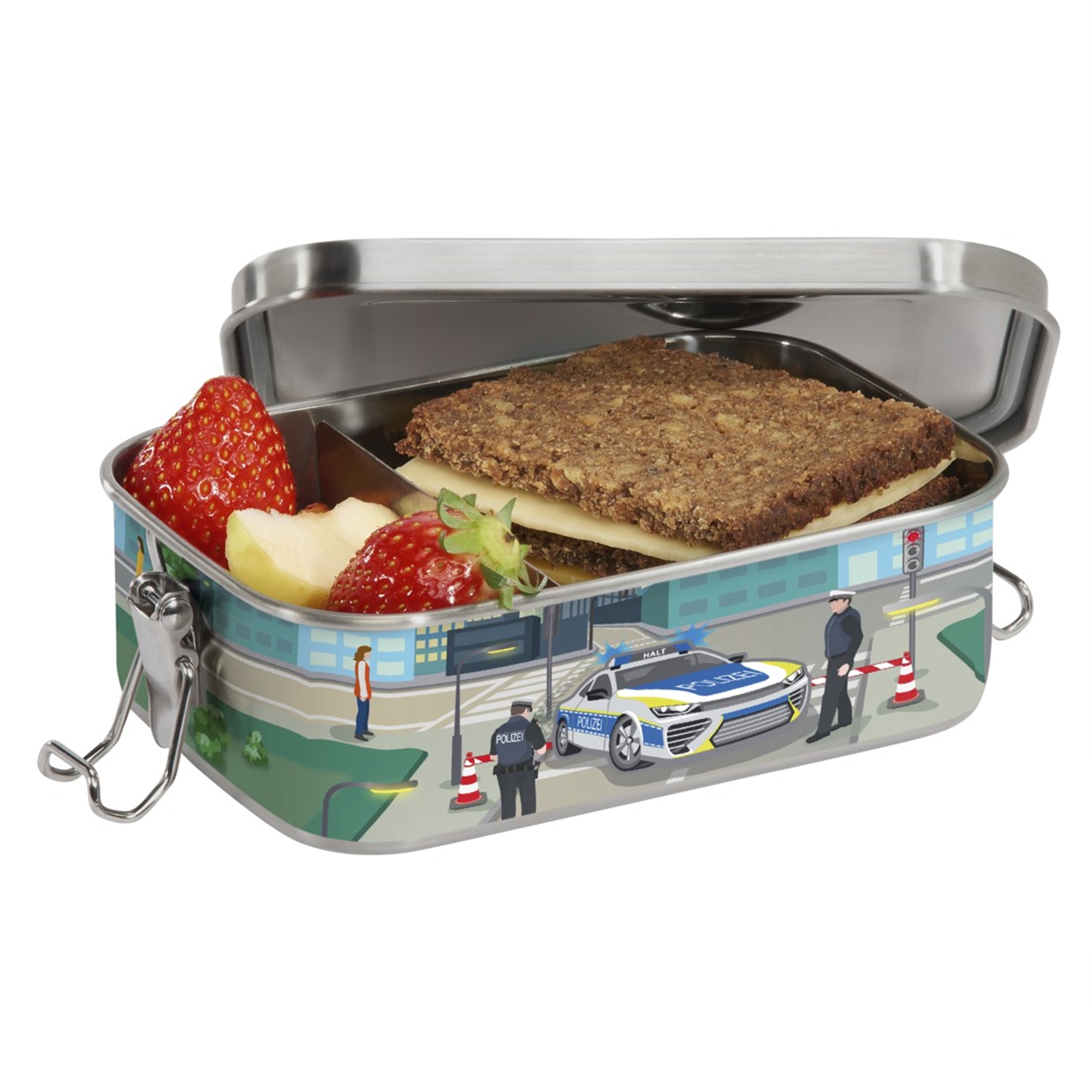 Edelstahl-Brotzeitbox