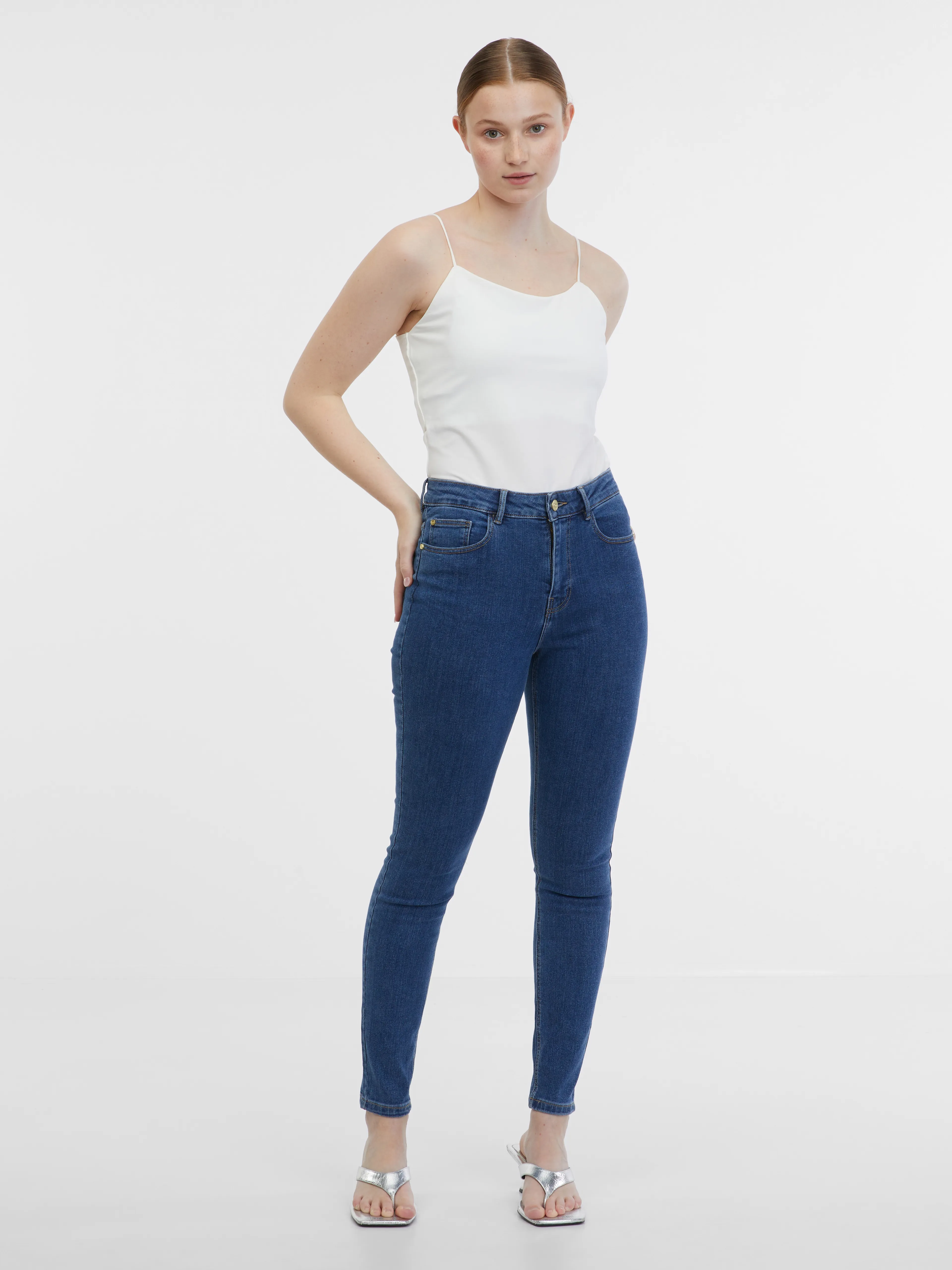 Weißes Damen-Tank-Top ORSAY