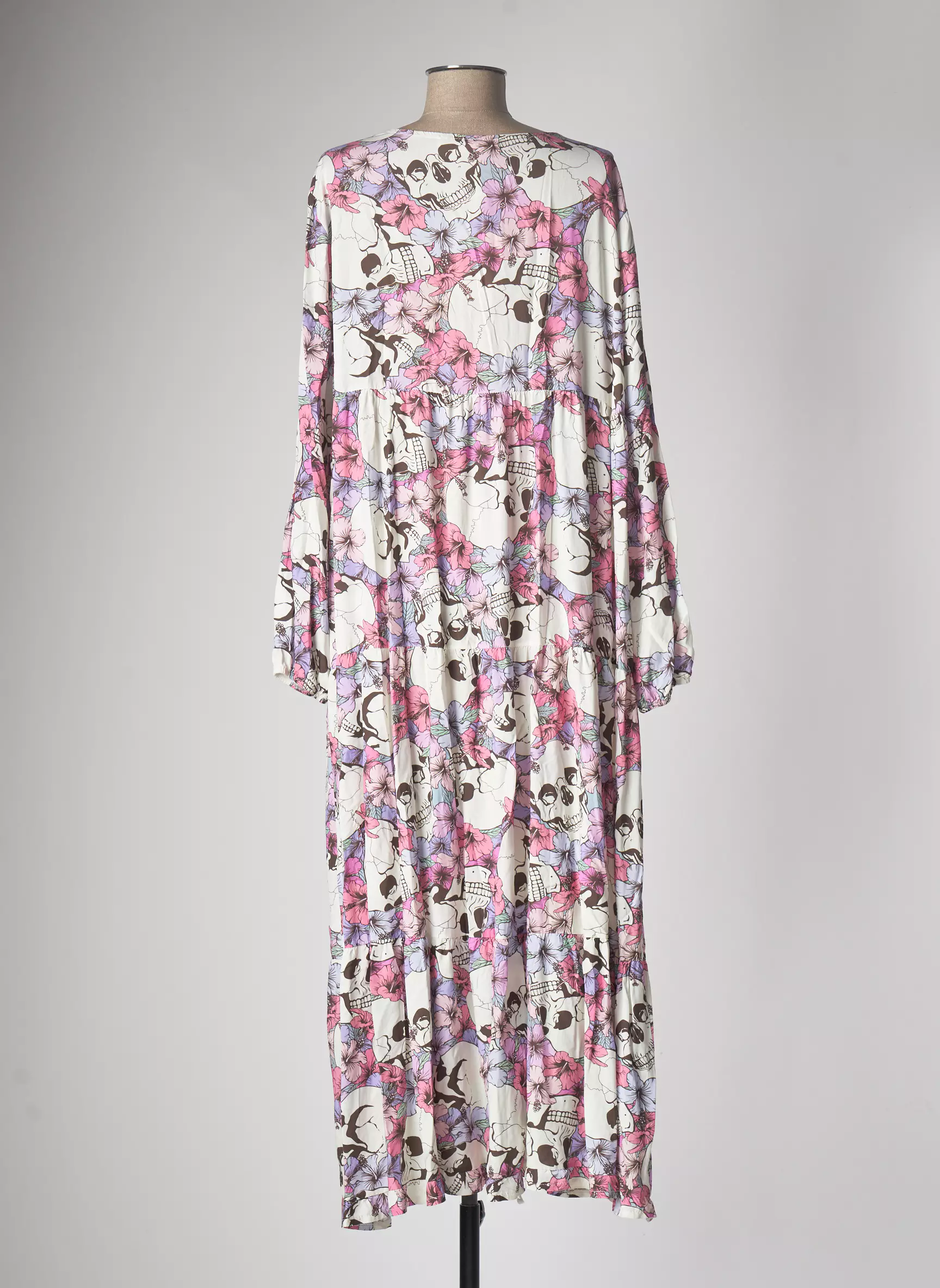 Banditas From Marseille Robes Longues Femme couleur rose