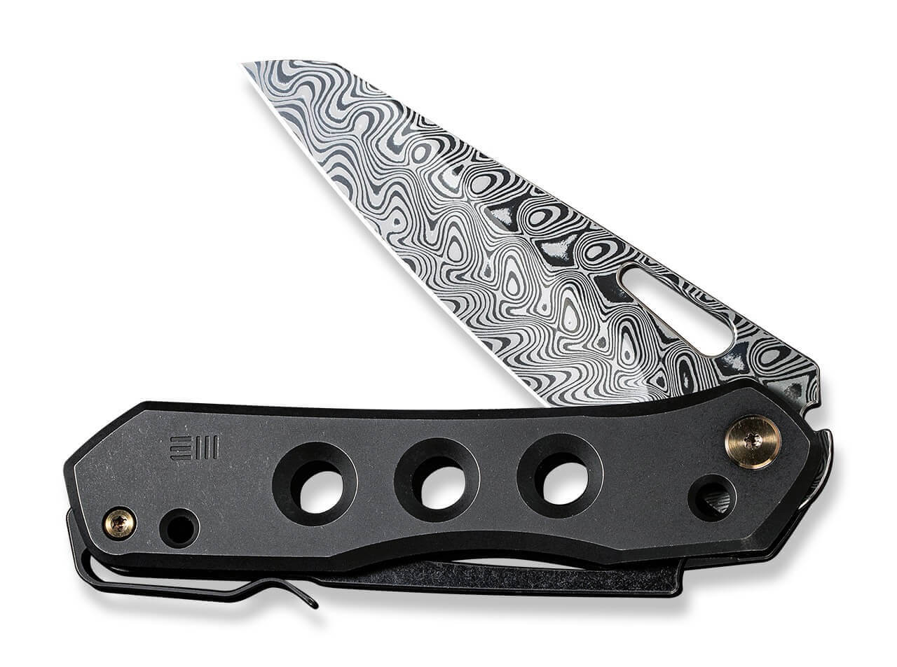 Vision R Titanium Black Damascus