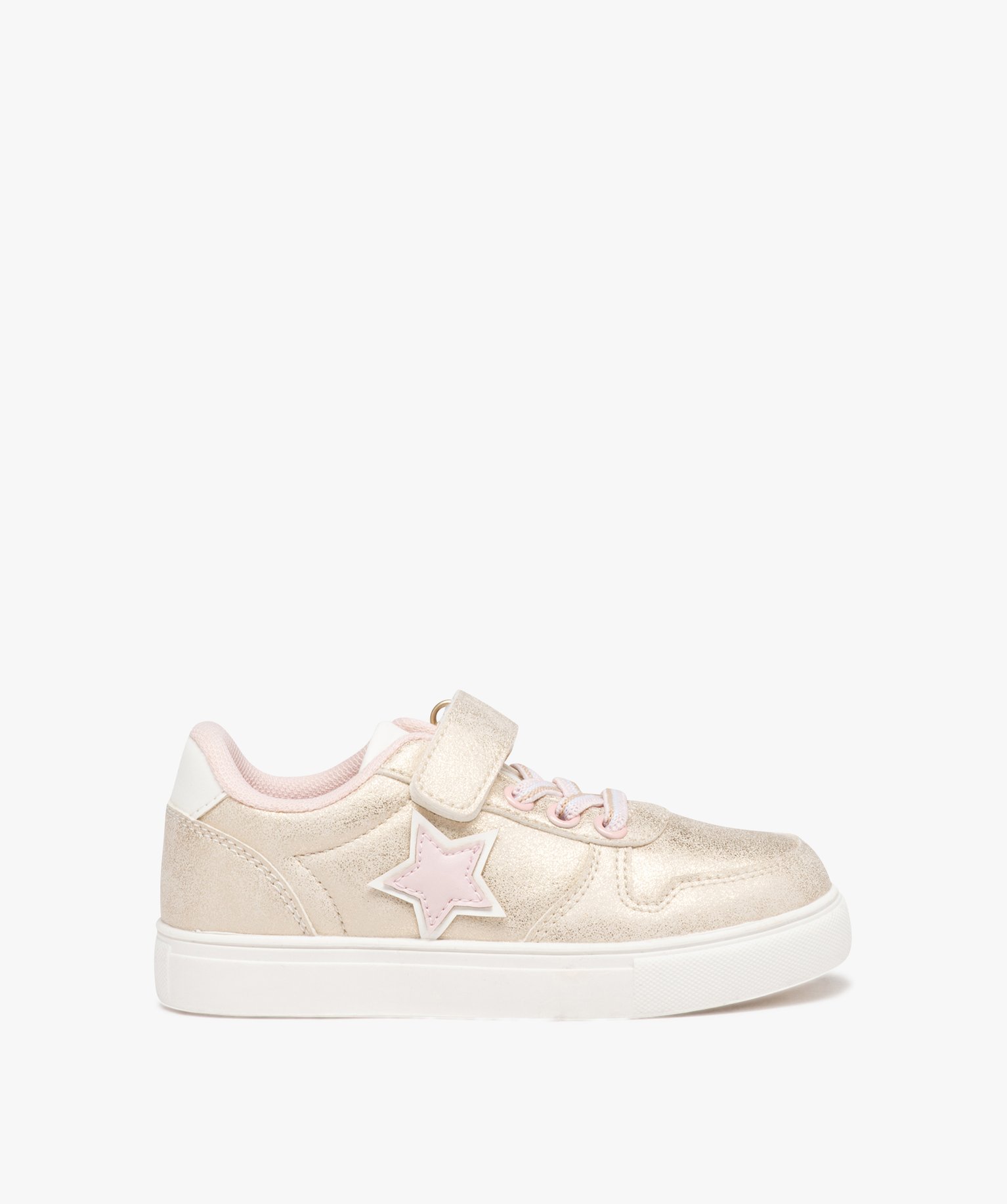 Baskets fille irisées avec détail en étoile or | GEMO
