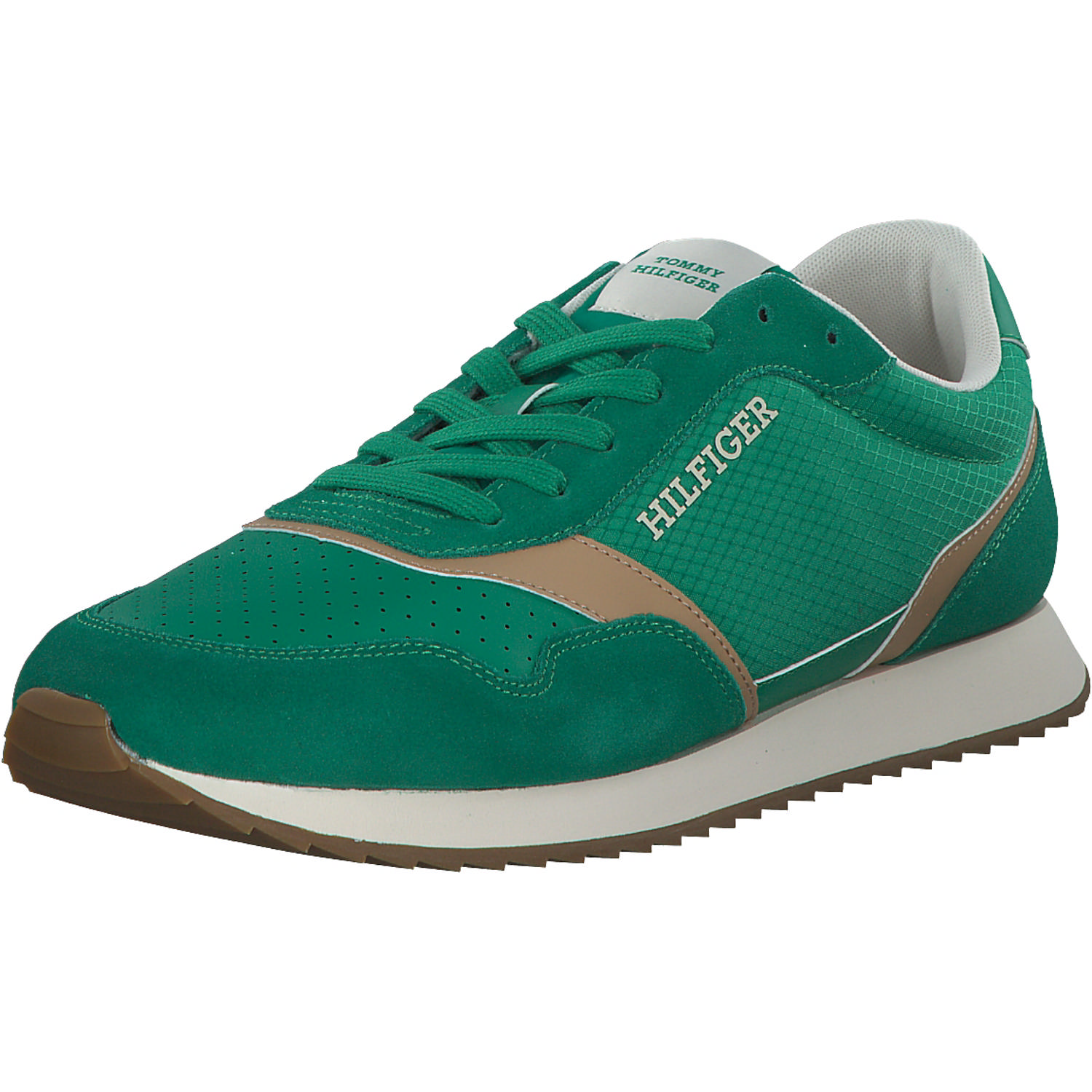 Tommy Hilfiger FM0FM04960, Klassische- & Business Schuhe, Herren, Grün