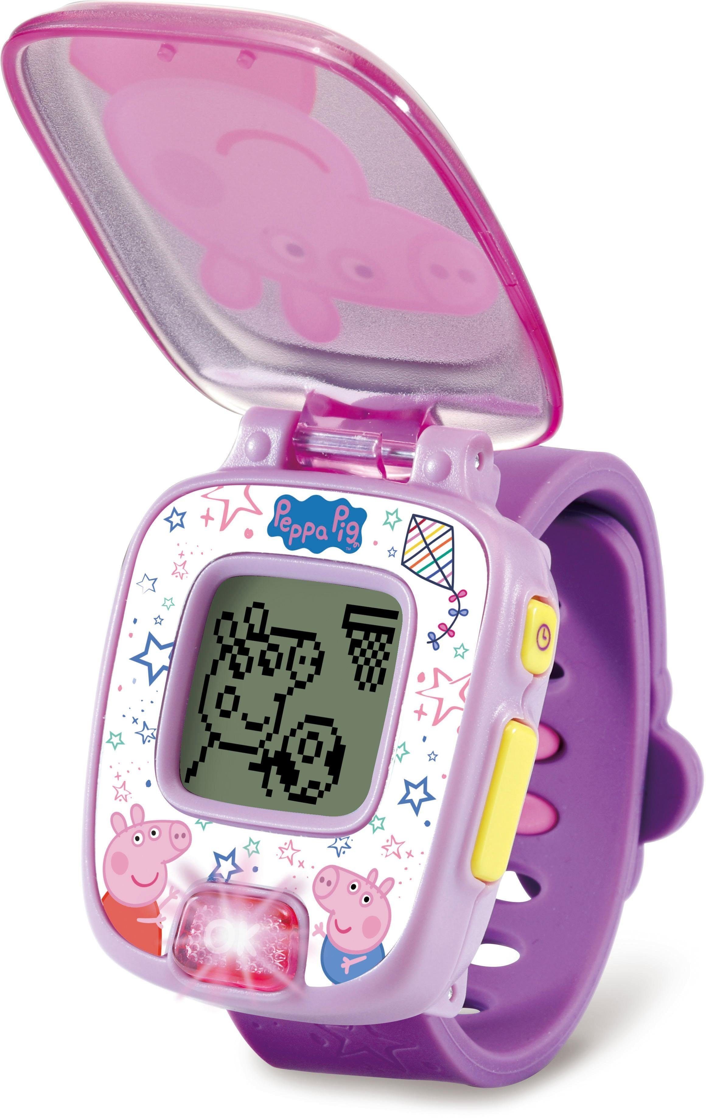 Vtech® Lernspielzeug Peppa Pig, Peppas Lernuhr pink