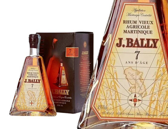 Rhum Bally Pyramide 7 Ans Sous étui