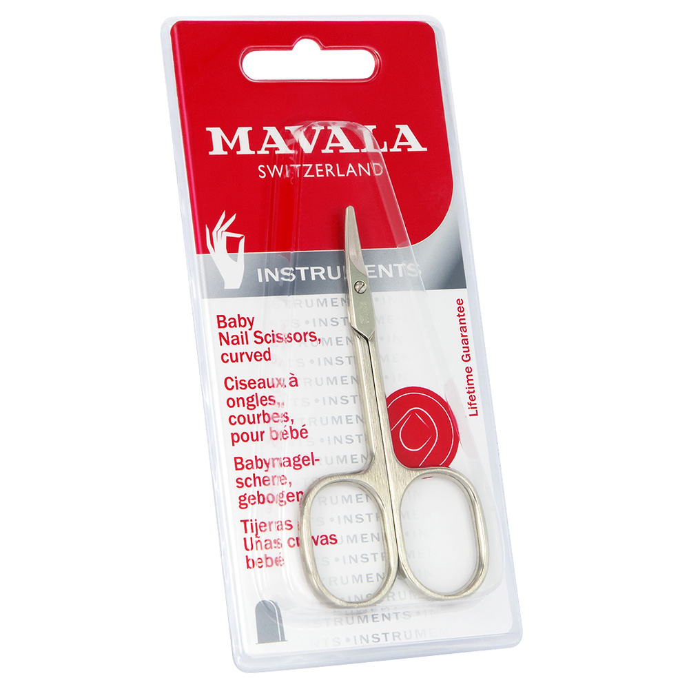 Mavala CISEAUX A ONGLES COURBES BEBE INSTRUMENTS MANUCURE, Les Ciseaux à Ongl es