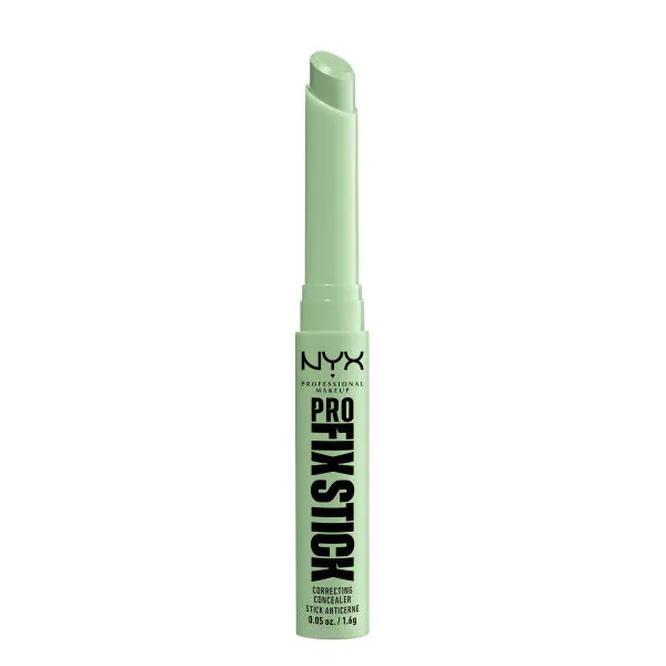 NYX Pro Fix Stick Green maskuoklis