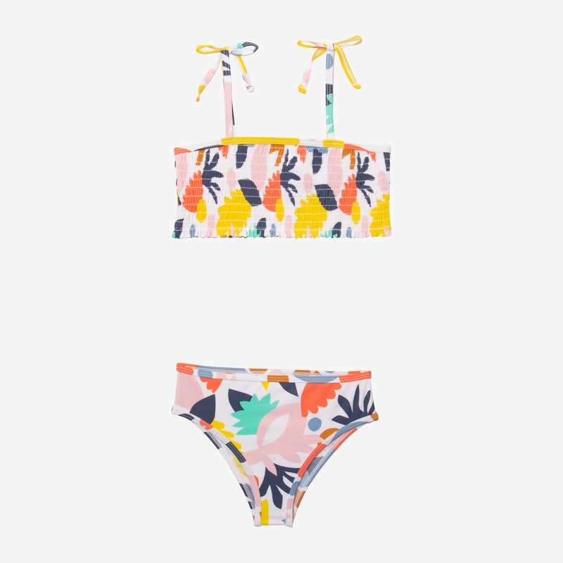 2 pièces fille pop couleur blanc Catimini