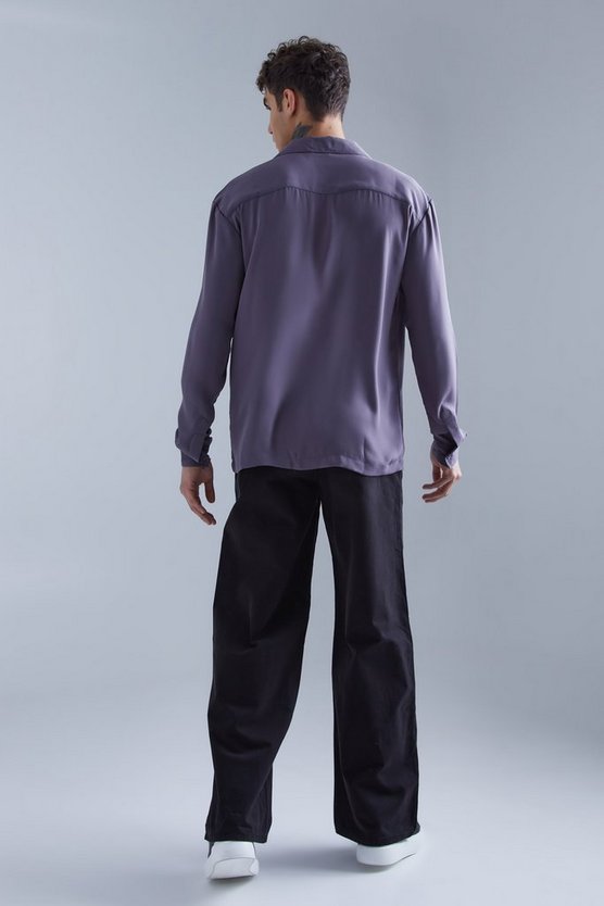 Breite Passform Chino-Hose