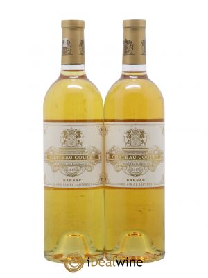 Château Coutet 1er Grand Cru Classé  2017 - Lot de 2 Bouteilles