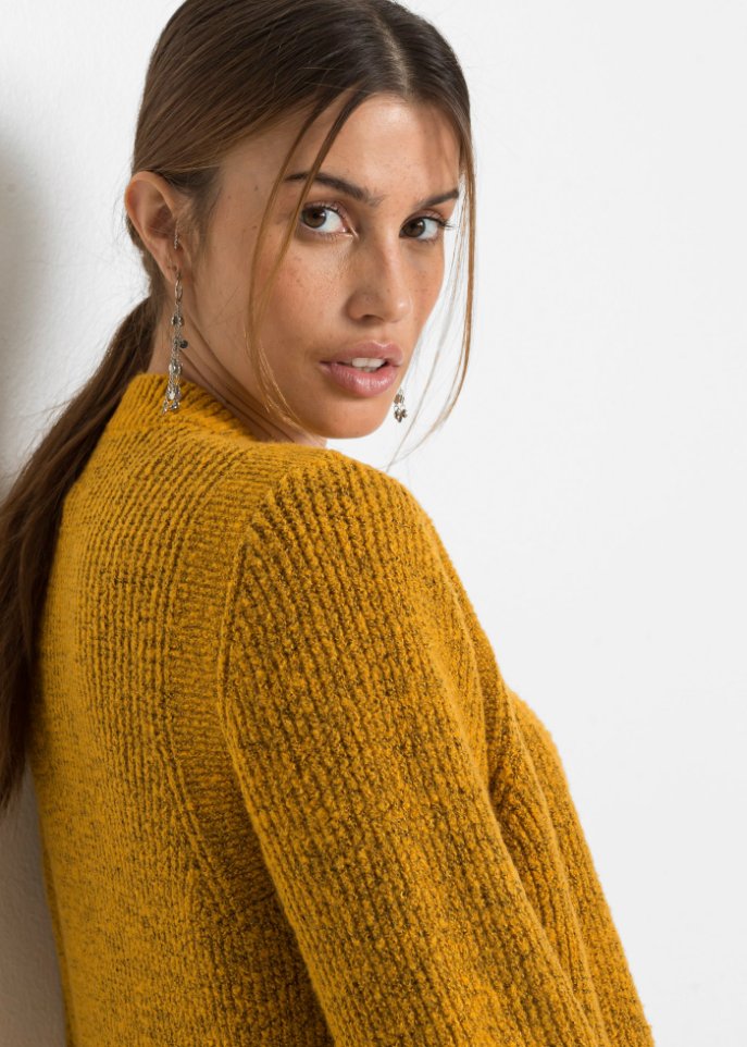 Longstrickjacke