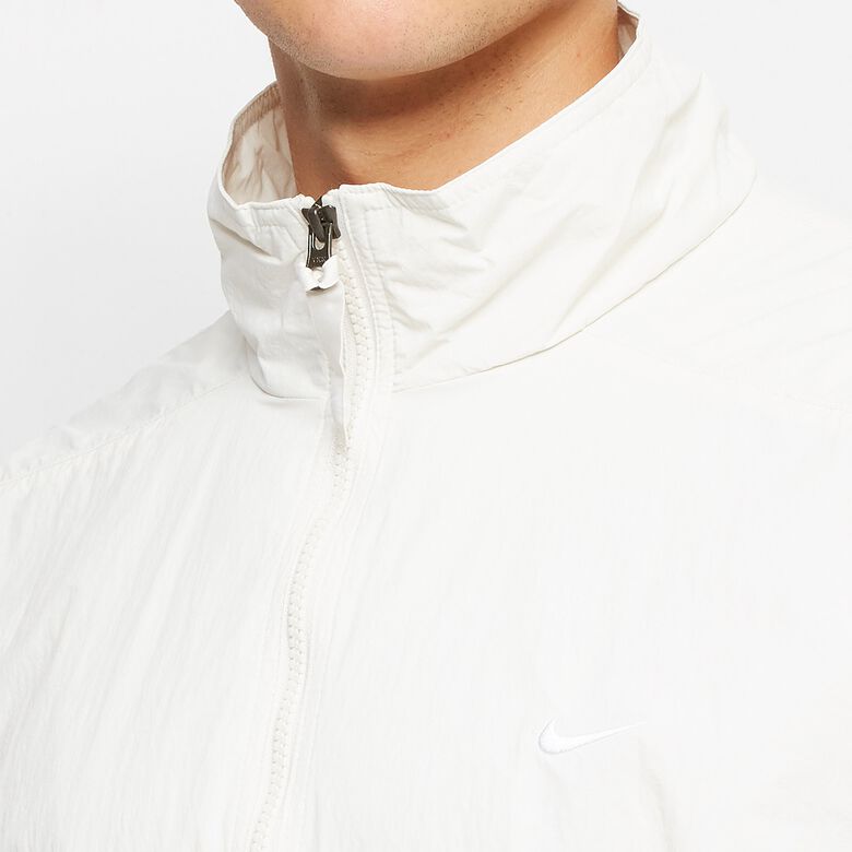 NIKE Solo Swoosh WVN Track Jacket phantom/white