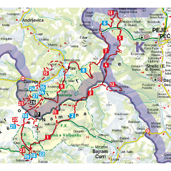 PEAKS OF THE BALKANS - Wanderführer