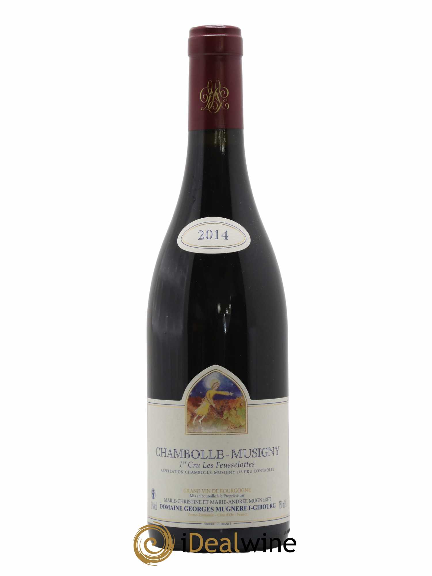 Chambolle-Musigny 1er Cru Les Feusselottes Mugneret-Gibourg (Domaine)  2014 - Lot de 1 Bouteille