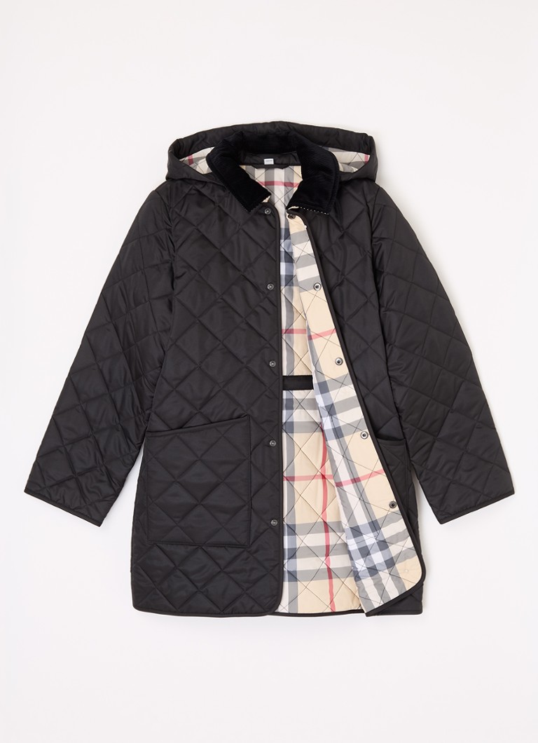 Burberry Palton matlasat cu imprimeu Rowan