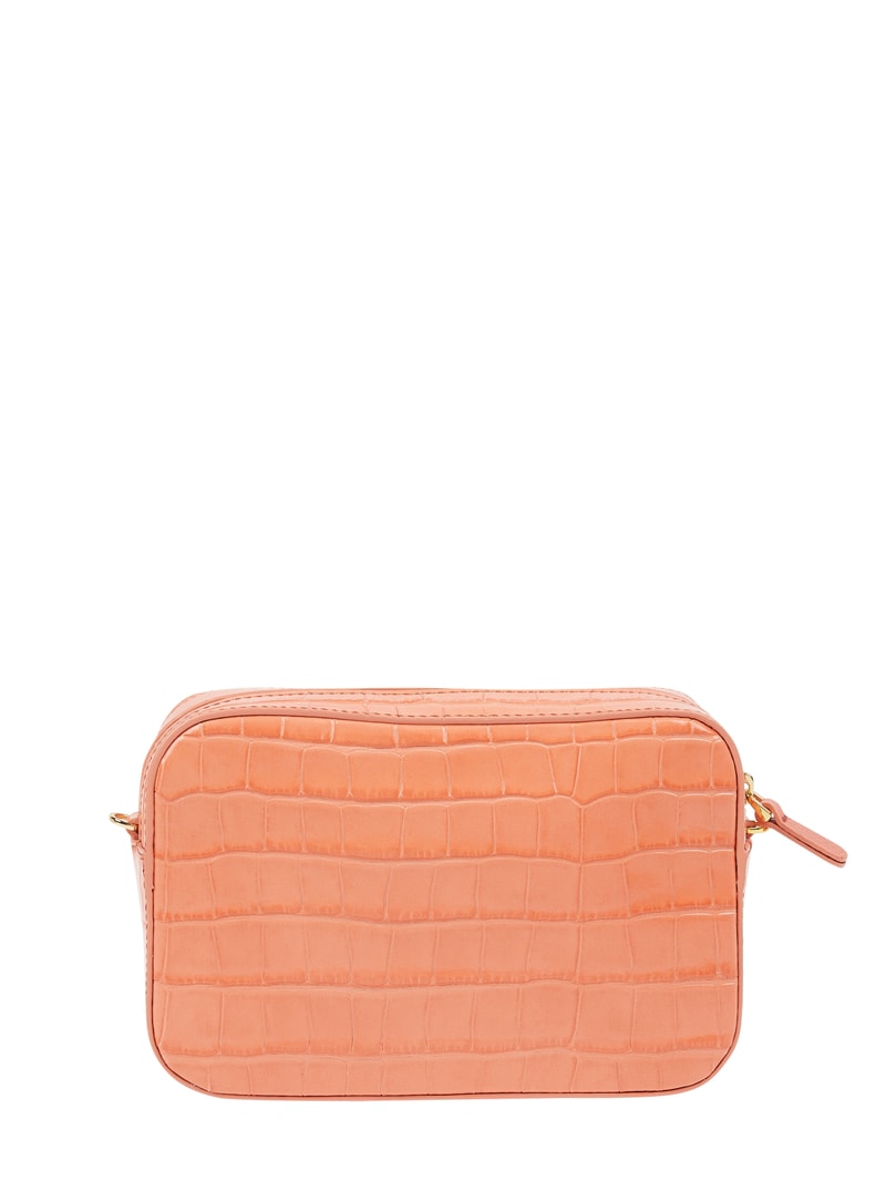 Camera Bag aus Leder in rosé