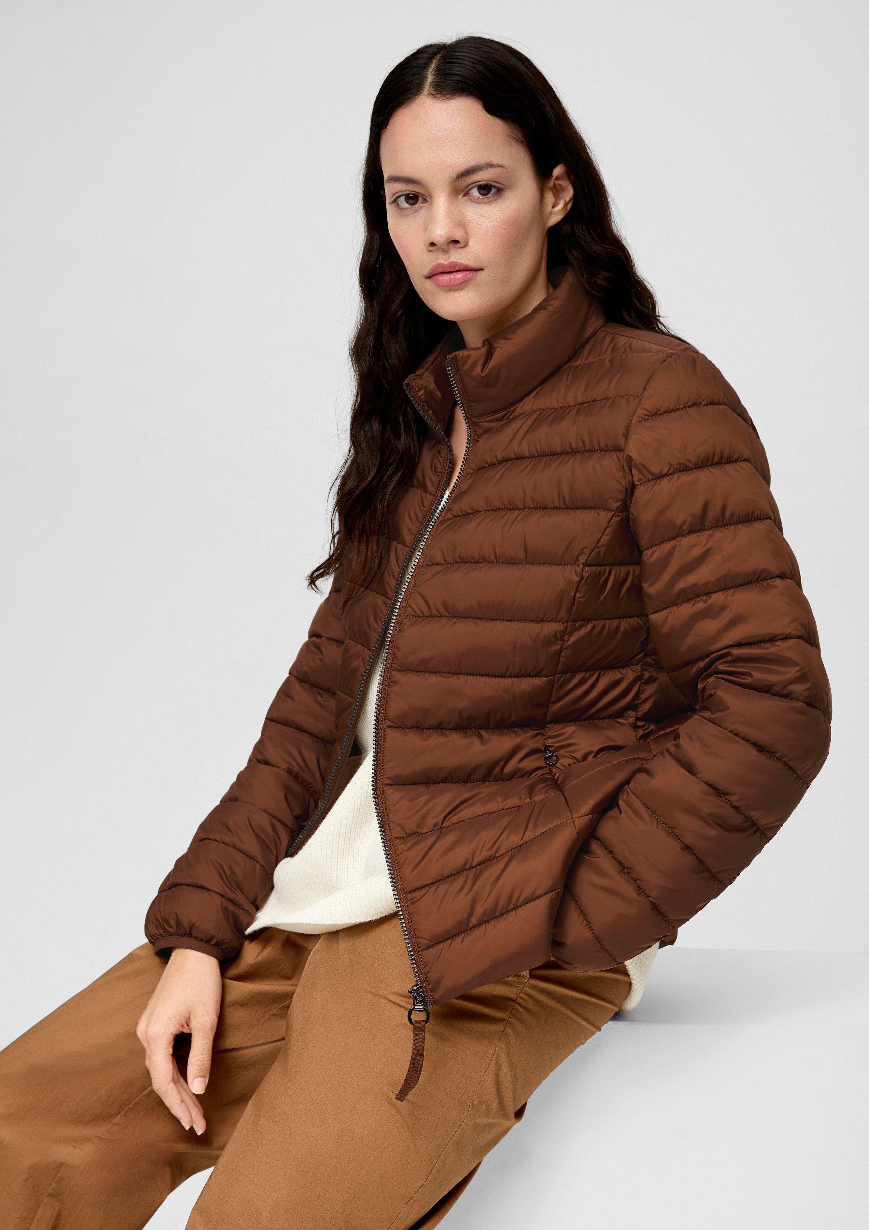 Steppjacke mit Reißverschlusstaschen  2135777-8760
