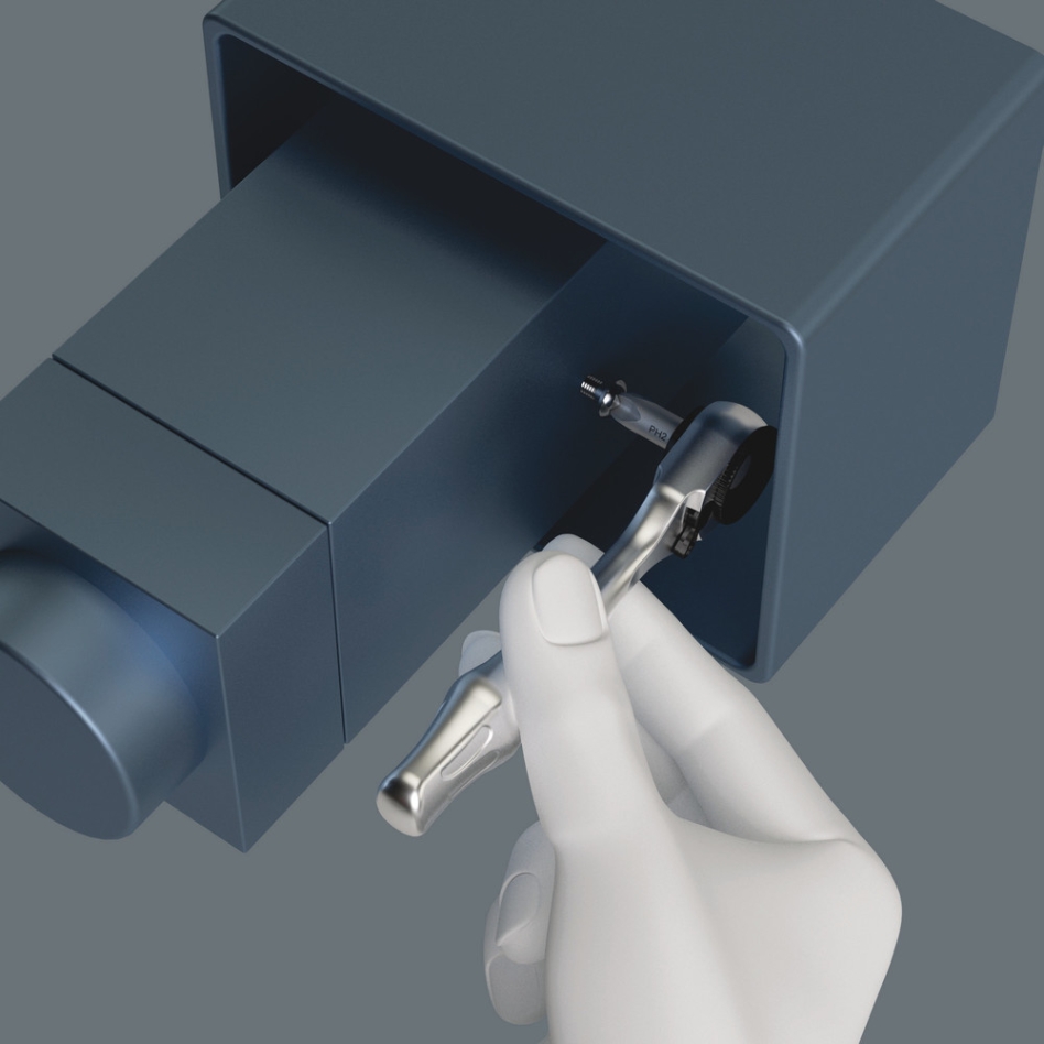 Wera 05057418001 Bit-Check 10 Zyklop Mini BiTorsion 1, 10-delig