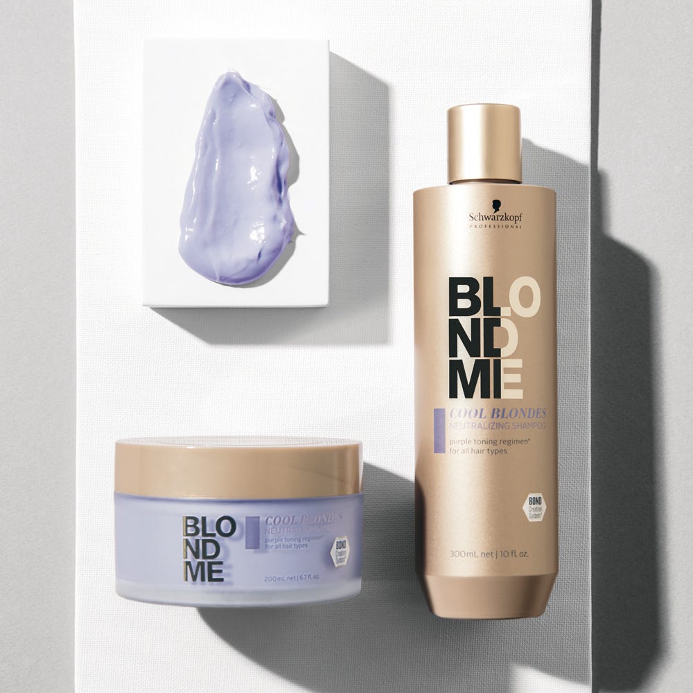 Schwarzkopf Blondme Cool Blondes Neutralizing Mask 200 ml