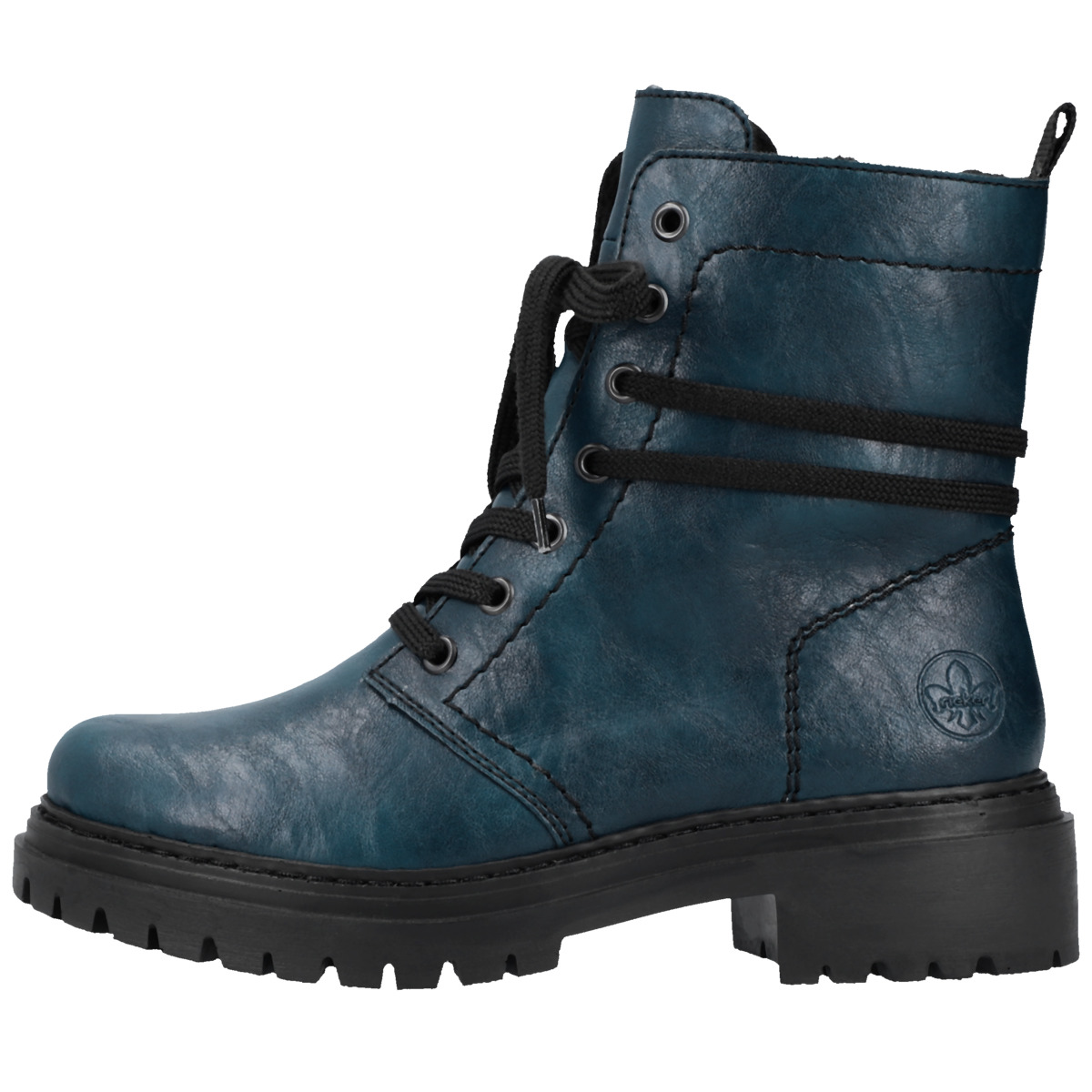 Rieker 72675 Schnürboots blau