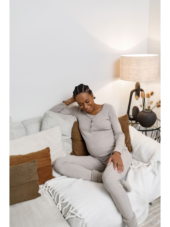 Noppies Still-Schlaftop Amala in Taupe Melange günstig kaufen