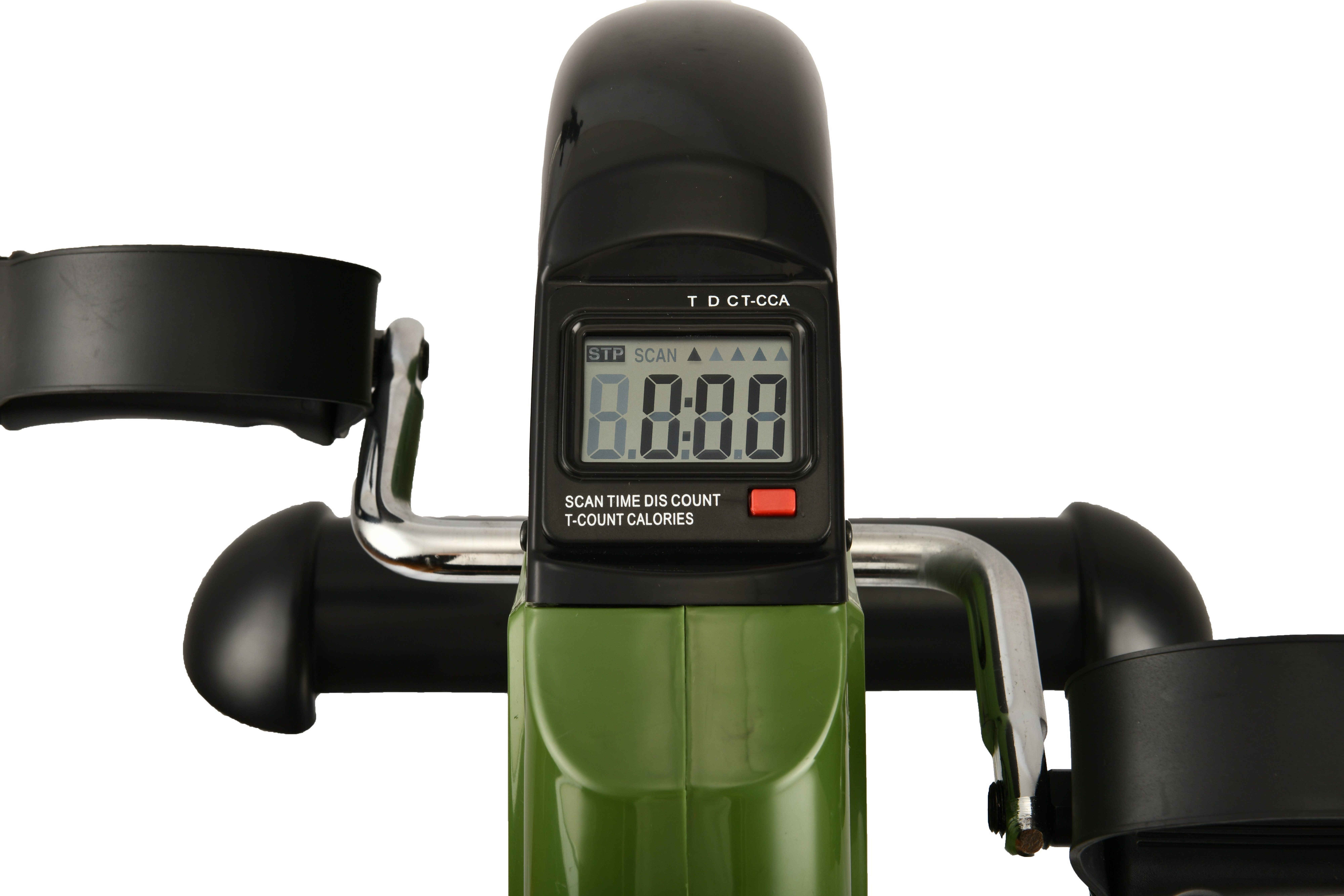 Fjoerdesports Heimtrainer Mini-Heimtrainer, Arm- und Beintrainer, Bewegungstrainer (Seniorentrainer, Trainieren im Home Office, besonders leise, verstellbarer Widerstand, Fitness, Workout, rutschfeste Standfüße, 100 kg max. Benutzergewicht, Pedaltrai