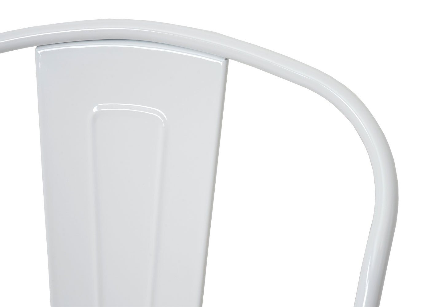 MCW Stapelstuhl MCW-A73-S, Bodenschonende Gummifüße, Stapelbar, Maximale Belastbarkeit: 120 kg