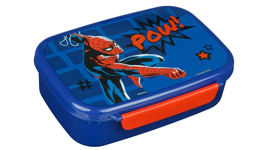 Scooli - Brotzeitdose mit herausnehmbaren Einsatz Spider-Man
