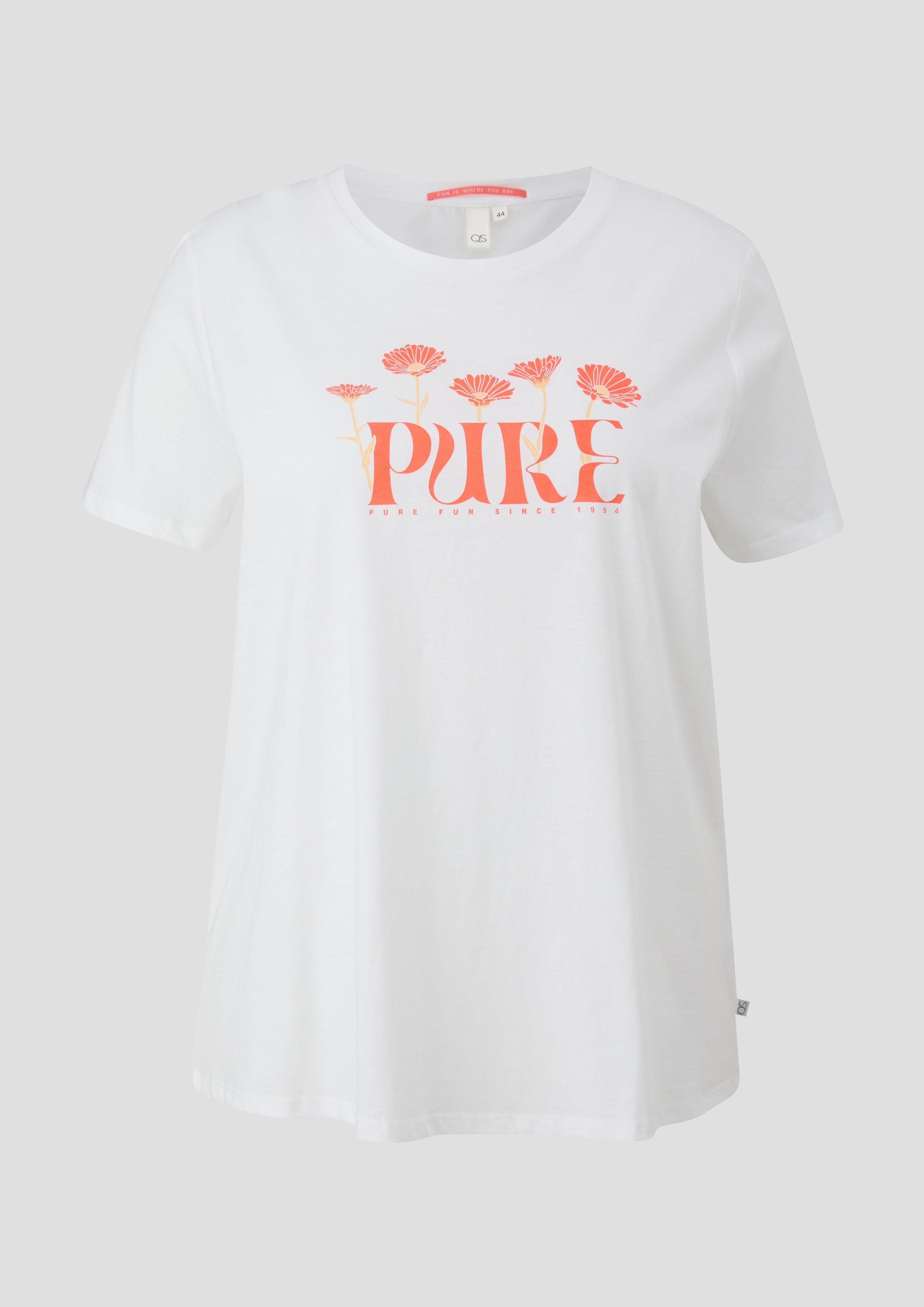 T-Shirt mit Frontprint  2151455-01D1