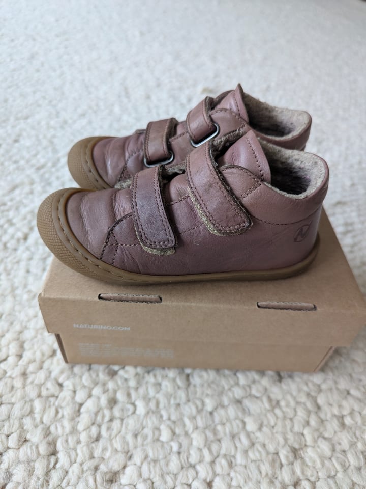 Naturino Leder-Sneakers in Rosa günstig kaufen 26