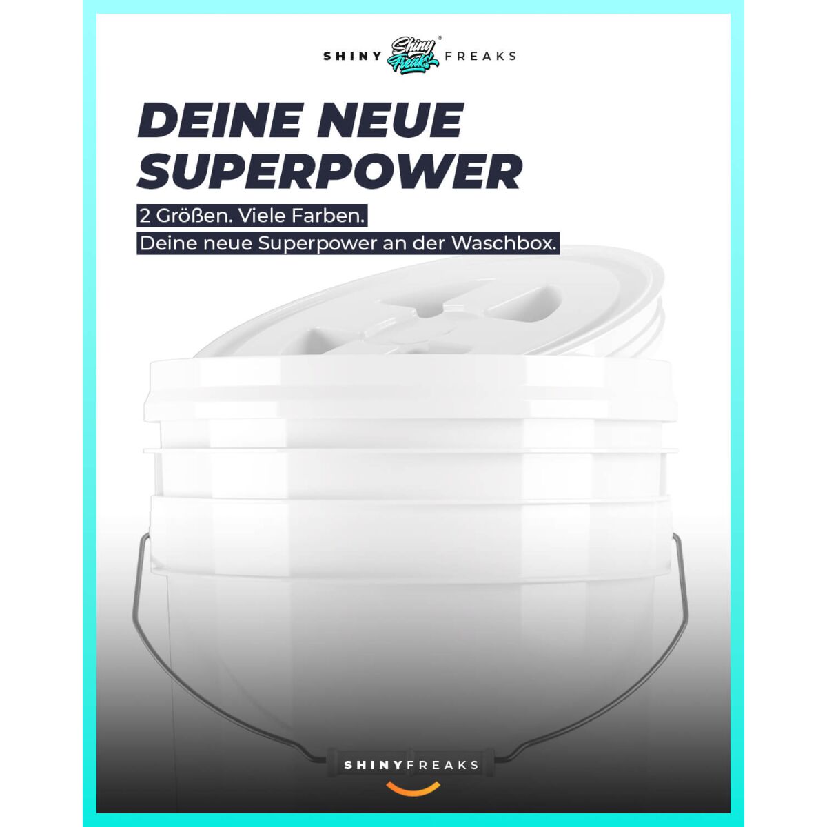 chemicalworkz Performance Buckets Wascheimer 5GAL Weiß