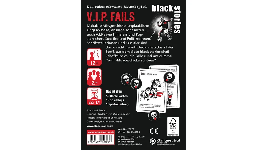 moses. - black stories V.I.P. Fails