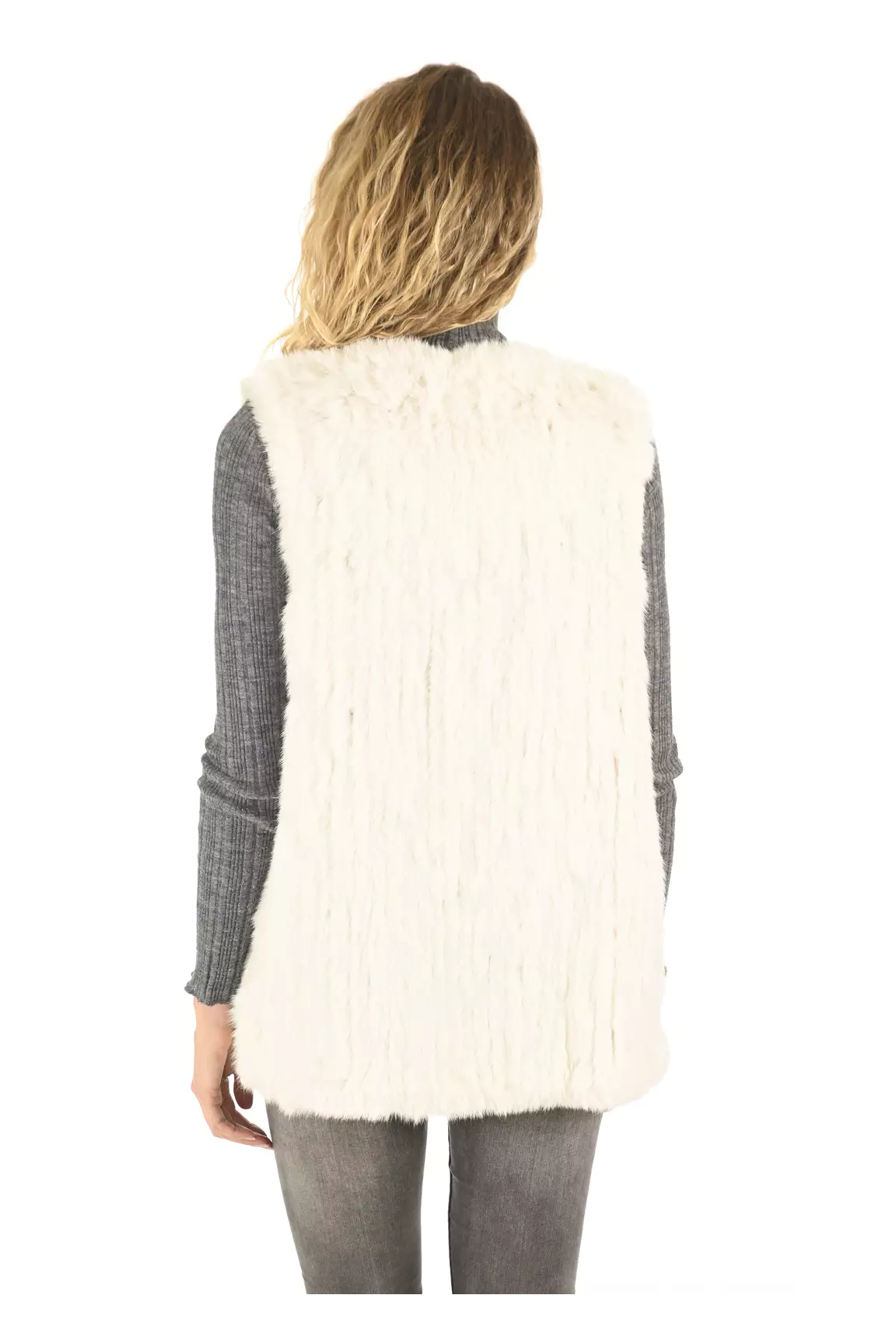 La Canadienne Autres Gilets Femme couleur beige