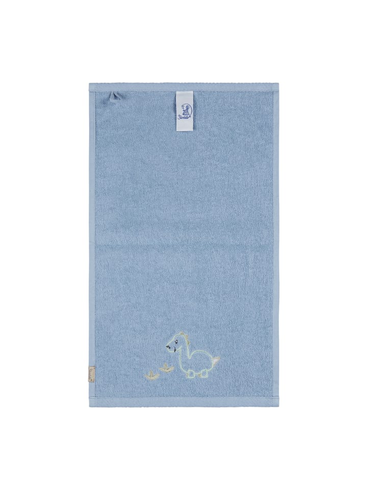 Sterntaler Kinderhandtuch 2er-Pack DINO Rexi in helles blau günstig kaufen onesize