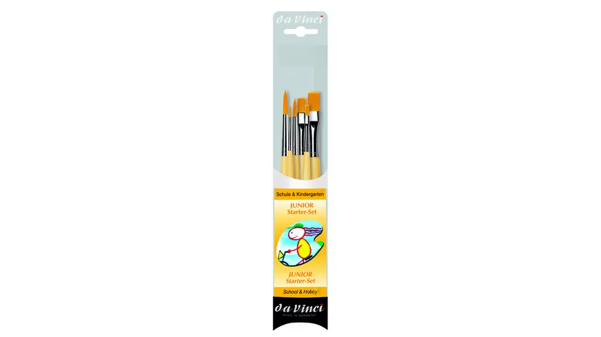 da Vinci Junior Pinsel-Set 6er Etui