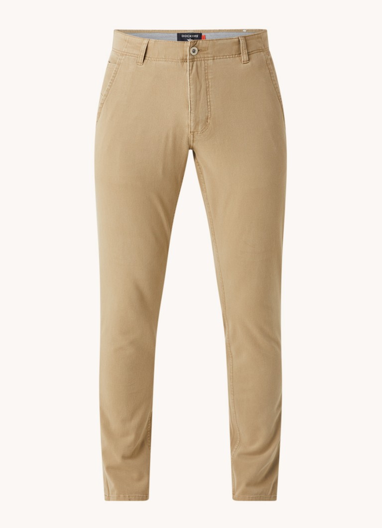 Spodnie chino Dockers Alpha Skinny Fit z kieszeniami bocznymi