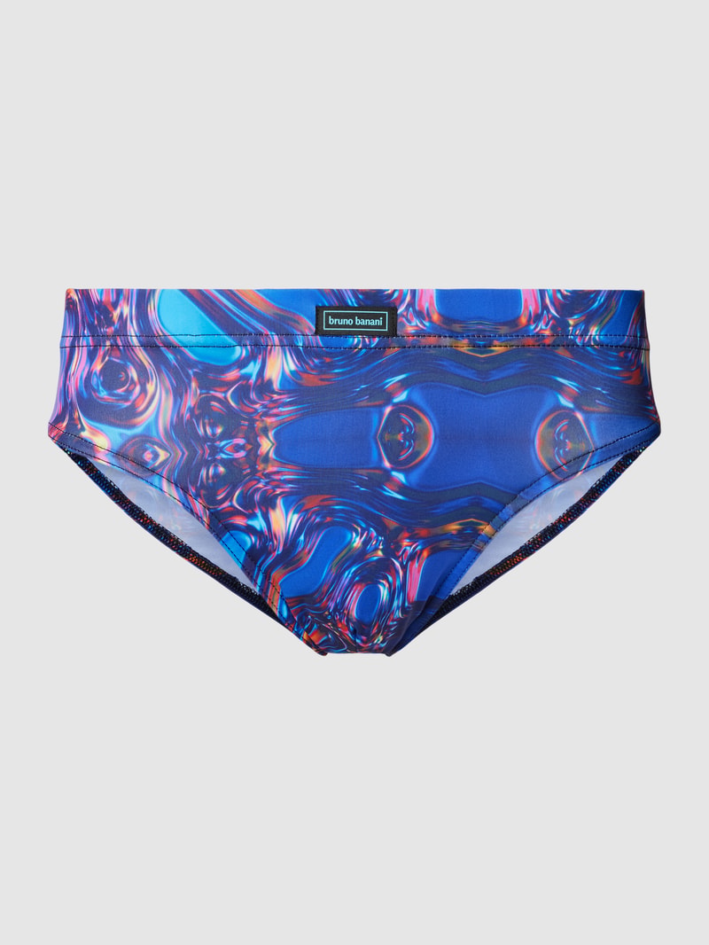 Slip mit Allover-Muster Modell 'AMETHYST' in violett