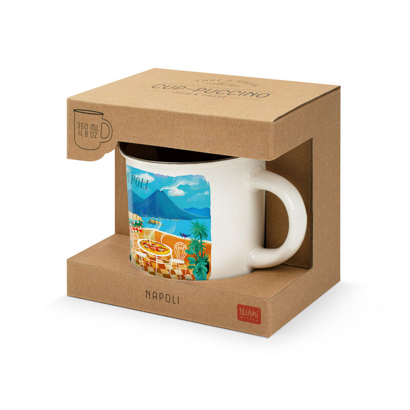Taza de porcelana - Taza Puccino - Colección Ciudades del Mundo