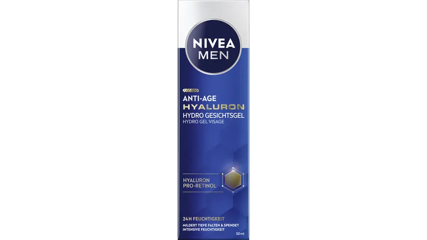 NIVEA MEN Anti Age Hyaluron Hydro Gesichtsgel 50 ml