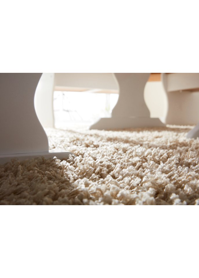 Hochflor Teppich einfarbig und vielseitig