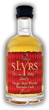 Slyrs Bavarian Single Malt Whisky Marsala Cask Finished 0,05 Liter Slyrs Bavarian Single Malt Whisky Marsala Cask Finished 0,05 Liter  0,05	 Liter - Vol 46%